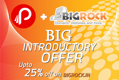 PaisebachaoIndia.com Offers you upto 25% off on Bigrock.in