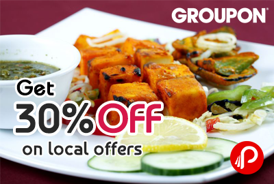Get 30% off on local offers - Groupon