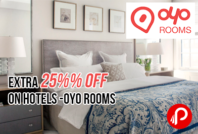 EXTRA 25% OFF on hotels - OYO Rooms