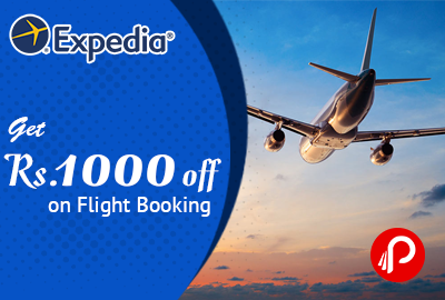 Get Rs. 1000 off on Flight Booking - Expedia