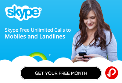 Free Skype Unlimited Calls to Mobiles and Landlines