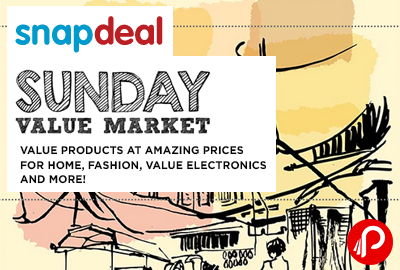 Get Disounted Rates on Wide Range of products - Snapdeal