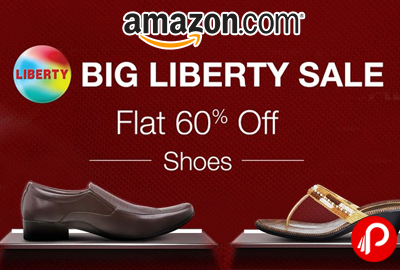 Get Flat 60% off on Liberty Shoes - Amazon