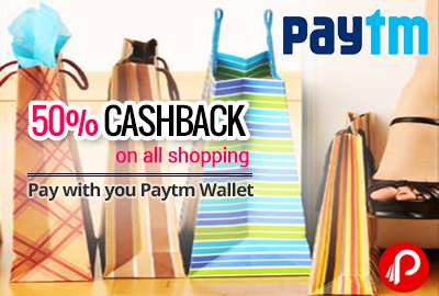Get Free 50% CashBack on order by Bigfyda - Paytm