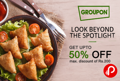 Get Extra 50% off on Local Deals - Groupon (NearBuy)