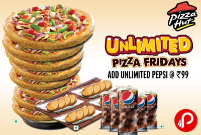 Unlimited Pan Pizzas & Garlic Bread Dine In - Pizzahut