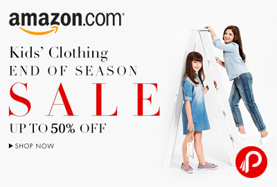 Get 50% Discount on Kids Clothes - Amazon