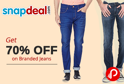 Get 70% off on Branded Jeans - Snapdeal