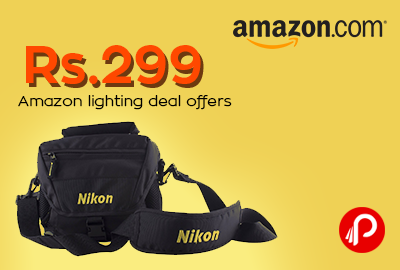 Get Nikon DSLR Shoulder Bag in Rs.299 - Amazon