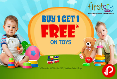 Get 1 Free on Buy 1 on Toys - Firstcry