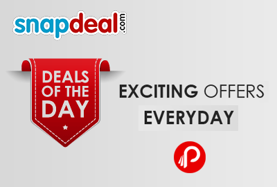 Get Daily Discount on various products - SnapDeal