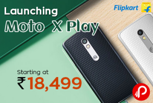 Get Moto X Play Just Launched Mobile in Rs.18499 - Flipkart