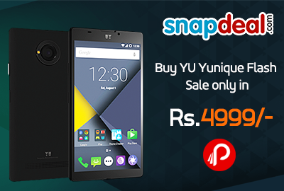 Buy YU Yunique Flash Sale only in Rs.4999 - Snapdeal