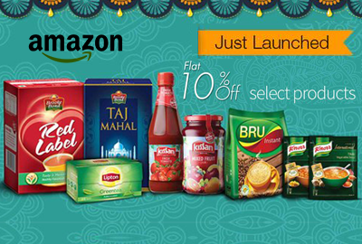 Get 10% off on Popular Grocery Foods & Beverages Brands - Amazon