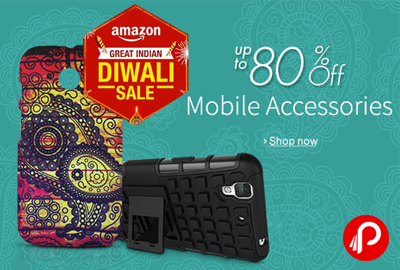 Get UPTO 80% off Mobile Accessories - Amazon