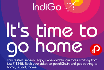 Low Fares Starting From Just Rs. 1348 - GoIndiGo.in