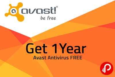 Get 1 Year Avast Antivirus FREE