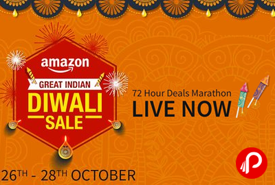 Great India Diwali Sale on 26 to 28 october - Amazon