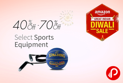 40-70 % off Sports Equipments - Sports Diwali Clearance