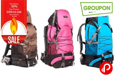 Rs.1199 for a Bleu Rucksack Bag. Choose from 8 Colors - Groupon