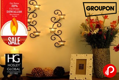 From Rs.499 for a Wall Scones and Tea Light Holders by Hosley - Groupon