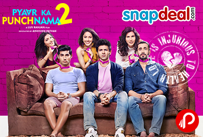 Get Exclusive offers on Pyaar Ka Punchnama 2 Movie - Snapdeal
