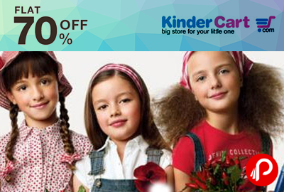 Flat 70% OFF on International Kidswear Brands - Kinder Cart