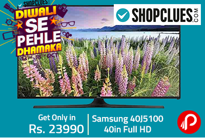 Get Only in Rs. 23990 Samsung 40J5100 40in Full HD - Shopclues