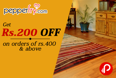 Get Rs.200 Off on orders of rs.400 & above - Pepperfry