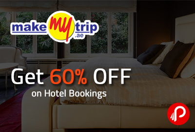 Get 60% OFF on Hotel Bookings - Makemytrip