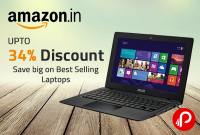 Save big on Best Selling Laptops up to 34% Discount - Amazon