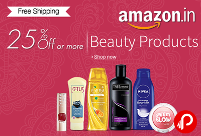 Get 25% off or more on Beauty Products - Amazon