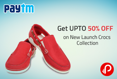 Get UPTO 50% OFF on New Launch Crocs Collection - Paytm