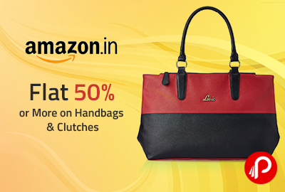 Flat 50% or More on Handbags & Clutches - Amazon