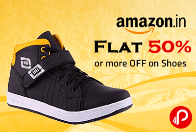 Flat 50% or more OFF on Shoes - Amazon