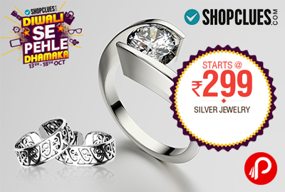 Silver Jewelry Starts Rs.299 only - Shopclues