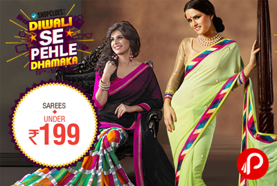 Get Saress Under Rs. 199 | Surat Mela Special - Shopclues