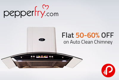 Flat 50-60% OFF on Auto Clean Chimney - Pepperfry