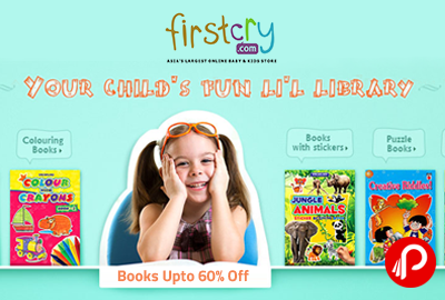 Get UPTO 60% off on Children Books - Firstcry
