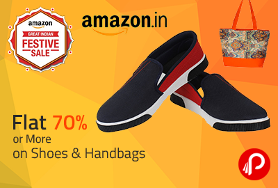 Flat 70% or More on Shoes & Handbags - Amazon