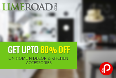 Get Upto 80% OFF On Home n Decor & kitchen Accessories - LimeRoad