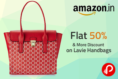 Flat 50% & More Discount on Lavie Handbags - Amazon