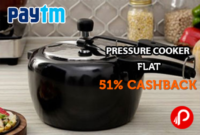Get Flat 51% off on Untied Pressure Cookers - Paytm