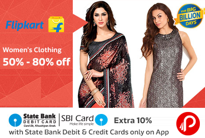Get Branded Sarees Only in Rs.399 Only - Flipkart