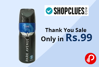 Get Only in Rs. 99 Park Avenue Dive Classic Deo - Shopclues