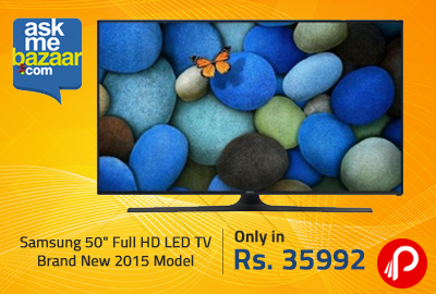 Samsung 50" Full HD LED TV | Brand New 2015 Model | Only in Rs. 35992 - Ask Me Bazaar