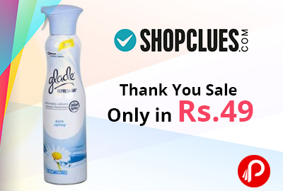 Get Only in Rs. 49 Glade Refresh Air Freshener - Shopclues