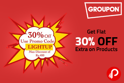Get Flat 30% OFF EXTRA on Products - Groupon