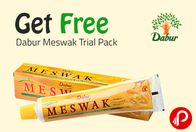 Get Free Dabur Meswak Trial Pack - Dabur
