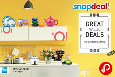 Get Great Value Deals on Home, Kitchen & More Categories - Snapdeal